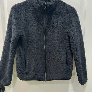 Cozy Black Kids Jacket